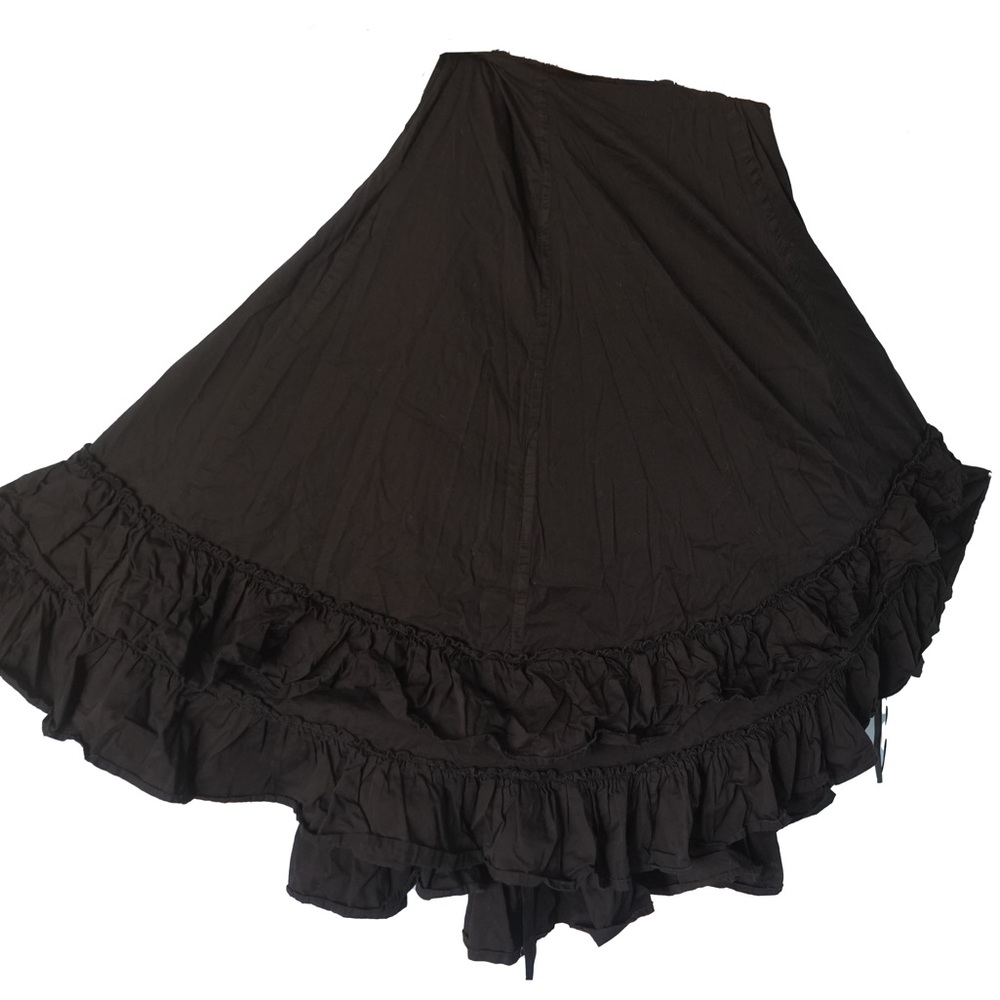 Plus Size Princess Victorian Gothic Ruffled Skirt